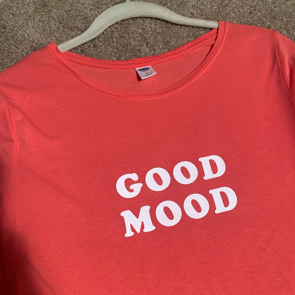 Old navy good mood shirt